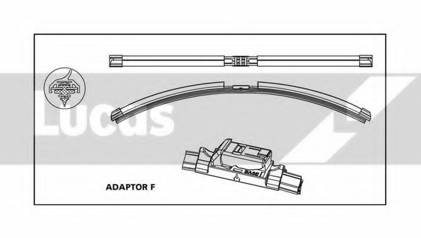 LUCAS ELECTRICAL LLWFB26F Wiper Blade